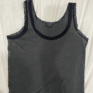 Pacsun, John Galt Lace trimmed tank top